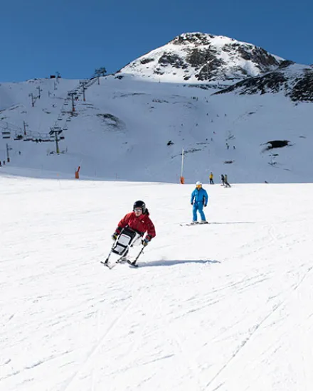 Pal Arinsal esquí adaptado